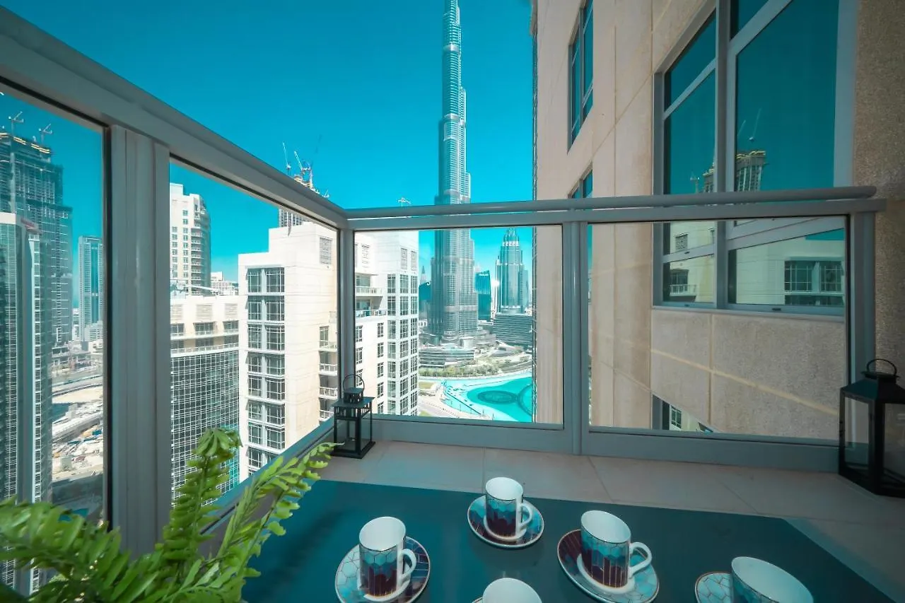 Durrani Homes - Residences Lux Two Bedroom With Burj Khalifa Fountain View Dubai