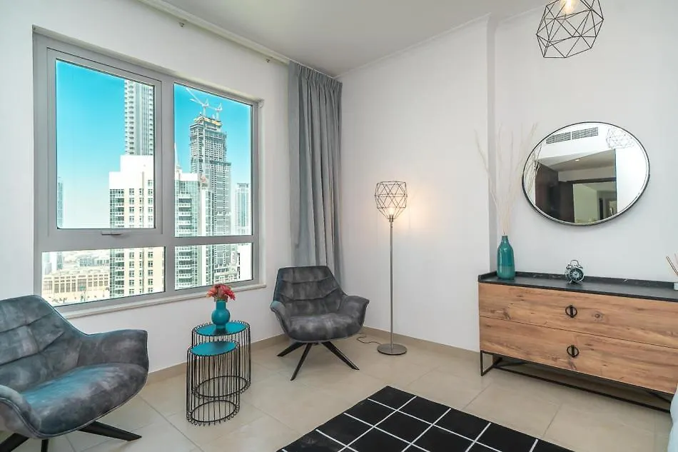 Apartment Durrani Homes - Residences Lux Two Bedroom With Burj Khalifa Fountain View Dubai United Arab Emirates