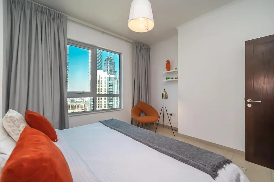 Apartment Durrani Homes - Residences Lux Two Bedroom With Burj Khalifa Fountain View Dubai