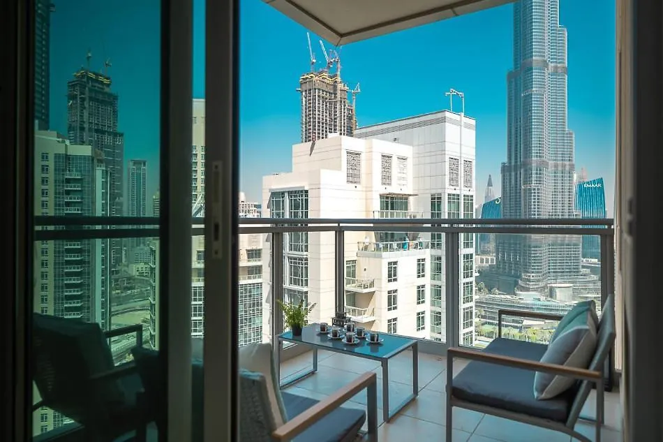 Durrani Homes - Residences Lux Two Bedroom With Burj Khalifa Fountain View Dubai